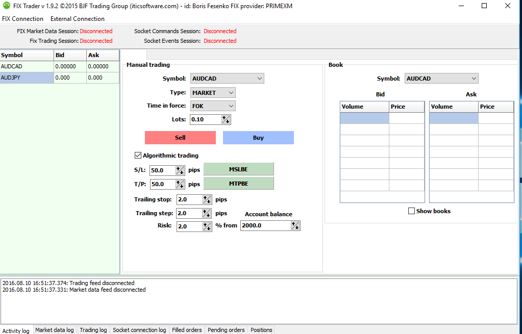 All About Forex Trading Trade On Real Forex Via Fix Api Protocol - 